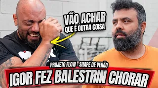 IGOR FEZ BALESTRIN CHORAR DURANTE O TREINO