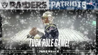 The Tuck Rule Begins 20 Years of Dominance! (Raiders vs. Patriots 2001, AFC Divisional Round)