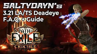 「3.21」LA/TS Deadeye | Guide + FAQ | Mein SSF League Starter | German/Deutsch