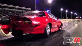 Eddie Harrison Q2 Pass 4.36 at Lights Out 5 - Radial Vs the World