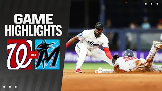 Nationals vs. Marlins Game Highlights (4/29/24) | MLB Highlights