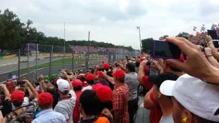 F1 2013 - Monza Race Start from the First Corner