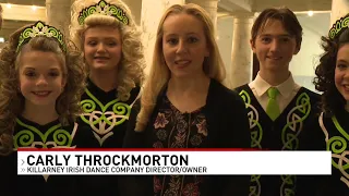 Irish dancers perform at the Idaho Statehouse ahead of St. Patrick's Day