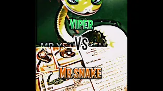Viper vs Mr snake #badguys#kungfupanda#vs#mrsnake