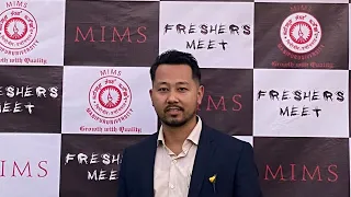 Performance at Fresher’s Meet MIMS