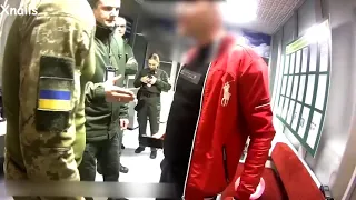 Пьяный турист быкует в аэропорту Борисполя