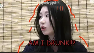 DRUNK Chaeryeong is *a nutshell*🤧 [#happychaeryeongday]#itzy #chaeryeong #jyp