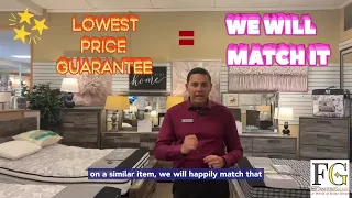 Guaranteed Lowest Prices at Furniture Galaxy