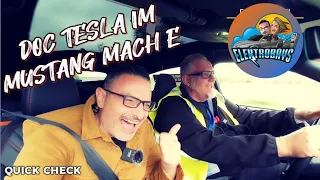 Doc Tesla fährt mein Elektroauto Mustang Mach E. Sein Fazit ! @TTemobility