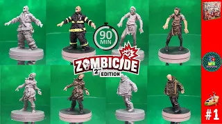 [ZOMBICIDE 2ND EDITION] - speed paint #1 / WALKERS