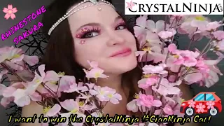 I want to win the CrystalNinja #CiaoNinja Car! RHINESTONE SAKURA MAKEUP- LIME CRIME VENUS 3 PALETTE