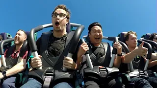 *NEW* EMPEROR ROLLER COASTER! | SeaWorld San Diego Dive Coaster 2022