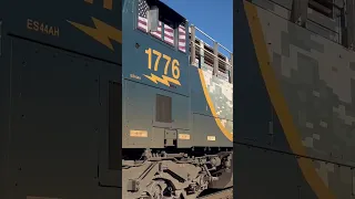 CSX 1776 switching Brunswick Yard!