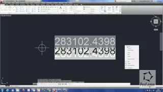 Creating Easting and Northing Coordinates in AutoCAD