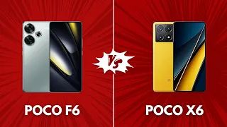 Poco F6 vs Poco X6 Pro Full Comparison