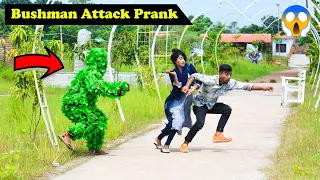 Bushman Prank 2021 !! The Best of Hilarious Bushman Prank on Public (PART 1) | 4 Minute Fun