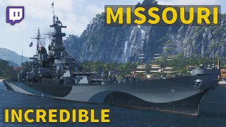 Missouri - My Personal Best in this Ship | World of Warships
