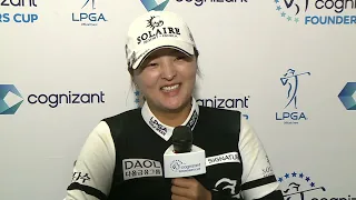 Jin Young Ko Wednesday Interview 2022 Cognizant Founders Cup LPGA Tour