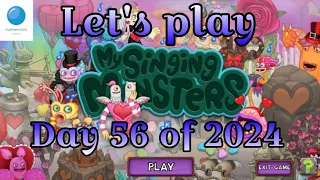 My Singing Monster F2P account day 56 of 2024