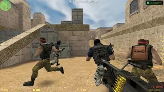 Counter Strike: Condition Zero - De Dust CZ - Gameplay "Terrorist Forces" (with bots) No Commentary
