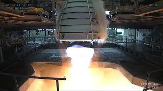 SLS RS-25 Engine Test, 20 May 2021