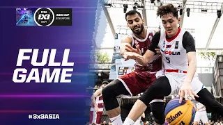 Mongolia 🇲🇳 vs Qatar 🇶🇦 | Men Full Quarter-Final | FIBA 3x3 Asia Cup 2024