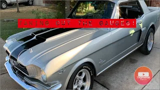 1966 Mustang Instrument Cluster Removal