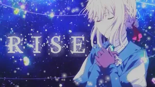 【﻿ＡＭＶ】||RiSE ||紫のエバーガーデン||レイラムッツ!!