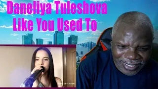 Reaction to Daneliya Tuleshova - Like You Used To | Данелия Тулешоваға реакция - сіз әдеттегідей