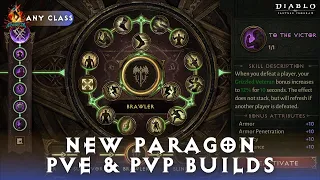 Diablo Immortal - New Paragon PVE & PVP Builds For Any Class