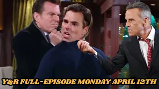The Young And the Restless Full Episode Monday April 12th | Y&R 4.12.2021 Billy betrayed Jack