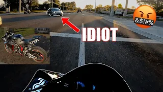 The Moment I Almost Died on @downshift83's R1 | 2010 Yamaha R1 First Ride, Review & Close Call Crash