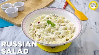 Quick Russian Salad Recipe | Healthy And Tasty Salad | Mama Foods