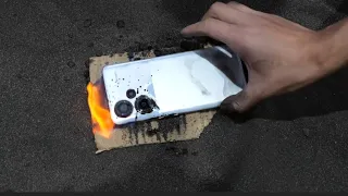 Redmi Note 13 Pro plus fire resistant test!