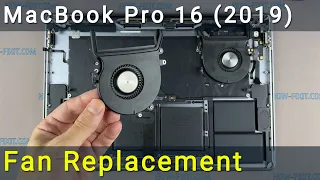 MacBook Pro 16 2019 Fan Replacement | Step-by-step DIY Tutorial