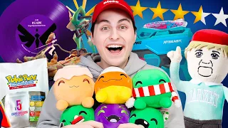 Reviewing Youtuber Collectibles 2! (MrBeast, PokeRev, Hasbulla and MORE)