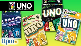 *NEW* UNO Iconic Series 70s, 80s, 90s, and 00s from Mattel Review