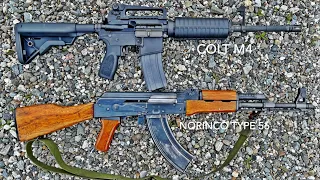 Full Auto M4 and AK Assault Rifles  - Which Should You Own?