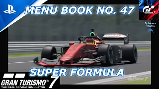 Gran Turismo 7 Cafe Menu Book No. 47 | GT7 Book No. 47 - SUPER FORMULA