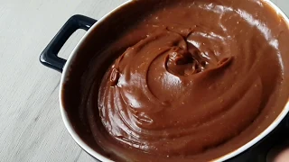 Chocolate custard Delicious and Tender very simple recipe