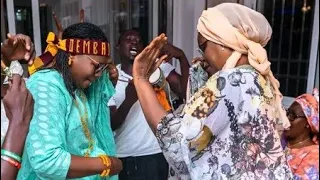 Première Dame en mode ambiance (danse) avec Ousmane Bongo Macky dou tak ......