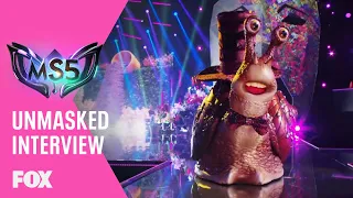 The Snail's Unmasked Interview | Season 5 Ep. 1 | THE MASKED SINGER