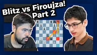 GM Hikaru Nakamura vs Brand New 2700+ FIDE GM Alireza Firouzja | Part 2