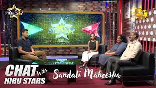 Chat with Hiru star | Sandali Maheesha | super 18 | Hirustar season 3