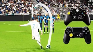 PES 2018 FREE KICK TUTORIAL | Xbox & Playstation | HD 1080p