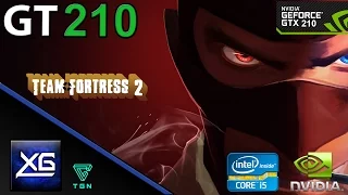 Team Fortress 2 On Nvidia Geforce GT 210 2GB DDR3 | 720p | HIGH | FPS - TEST