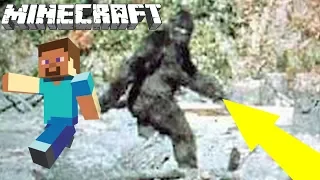 Bigfoot In Minecraft? lets Find Out!