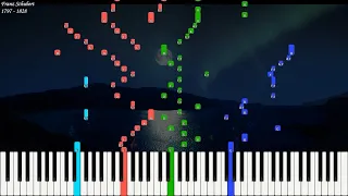 Franz Schubert - Fantasia in F Minor 4 hands piano D940 | Piano Synthesia | Library of Music