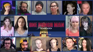 One Punch Man Season 1 Episode 12  Reaction Mashup | ワンパンマン