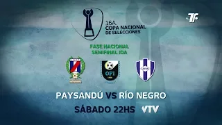 SemiFinal Ida - Paysandu vs Rio Negro - Fase Nacional